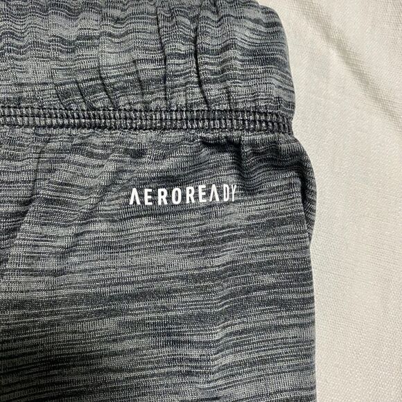 Adidas Aeroready Black Melange Shorts - Picture 5 of 8